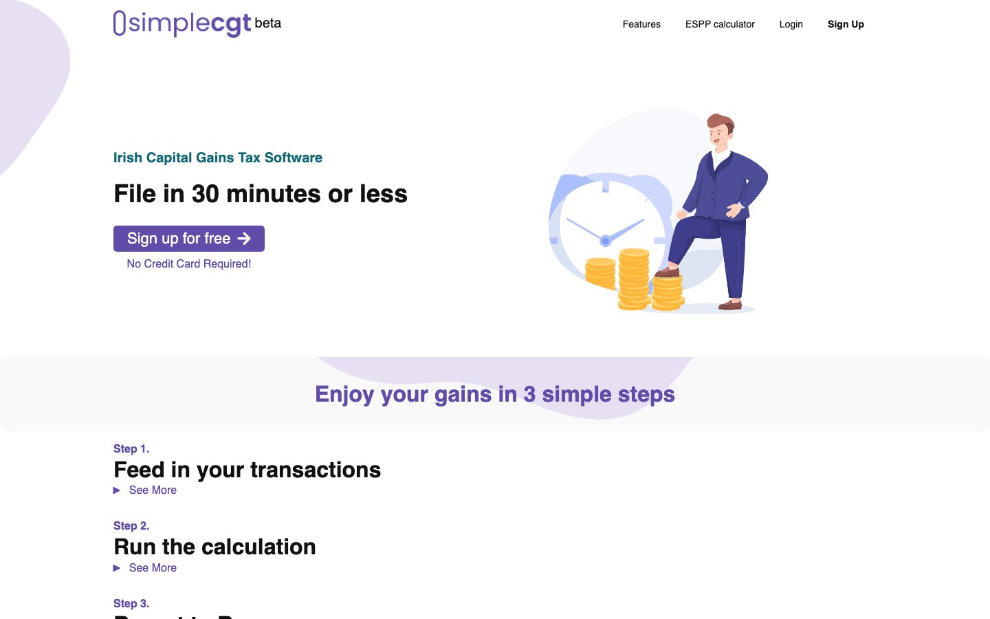 SimpleCGT — case study
